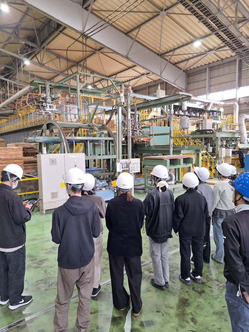 島根大学の3回生が会社見学に来訪されました