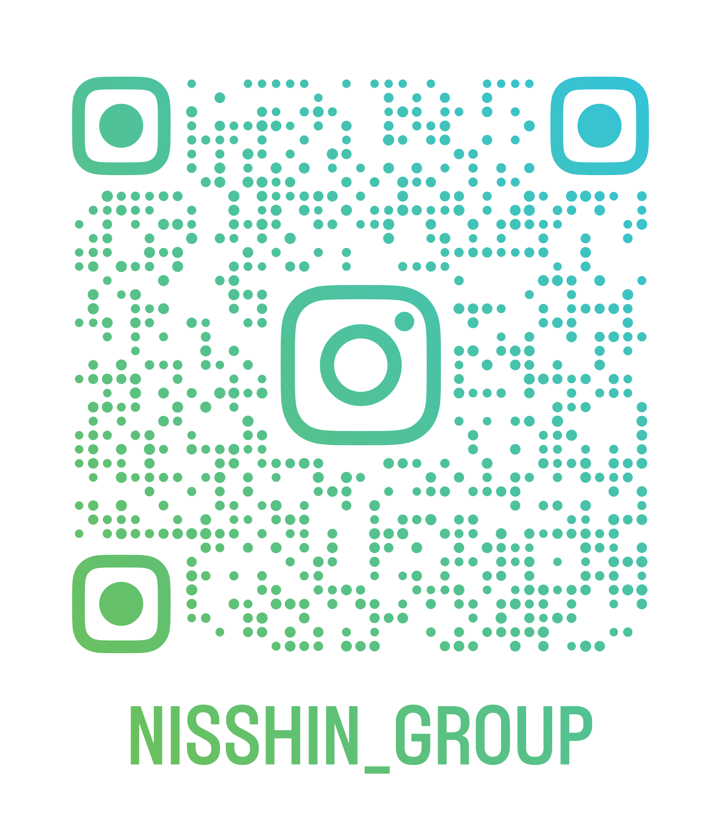 日新グループ採用公式InstagramのQRコード